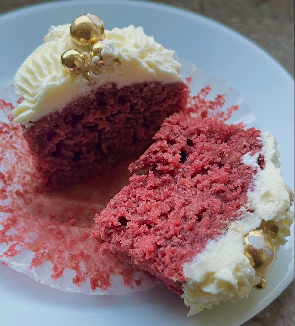 Featured red velvet celebration cake
